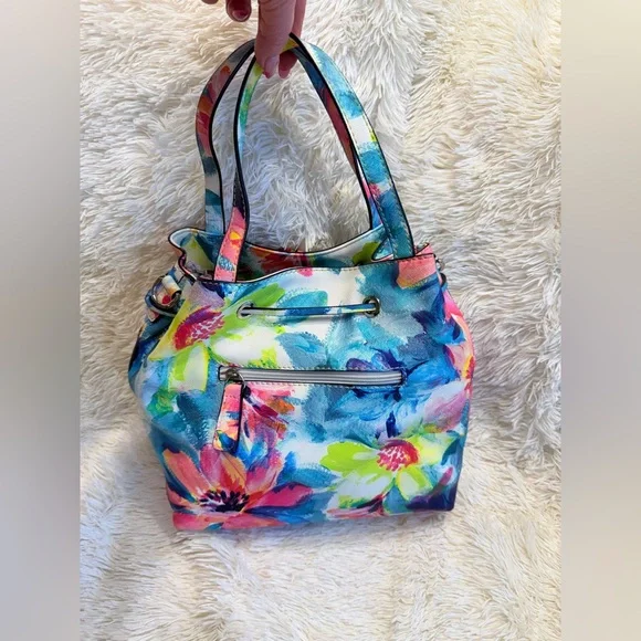 GUESS Floral Multicolor Women's Bag - Picture 2 of 7